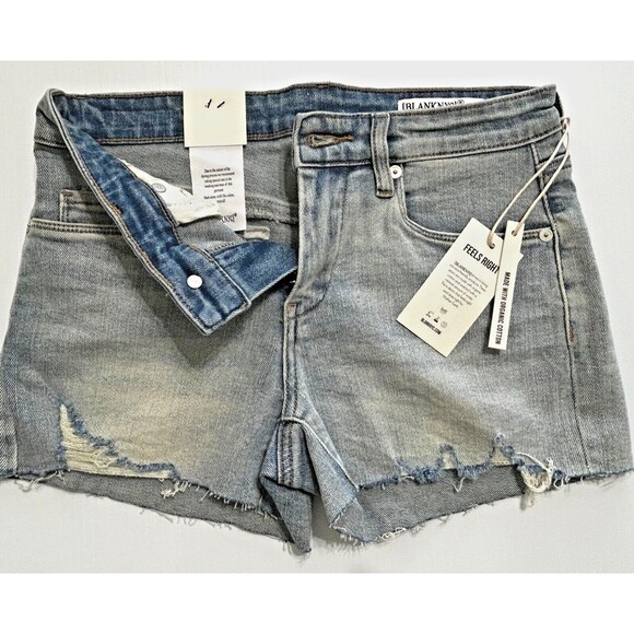 Blank NYC Womens Denim Jean Shorts SIZE 25 BUNDLE Distressed Raw‎ Hem 2 PAIR! - Picture 10 of 16